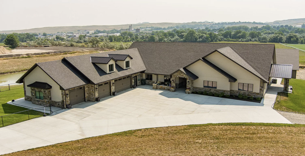 Custom Built Home by O'Dell Construction, Sheridan, WY